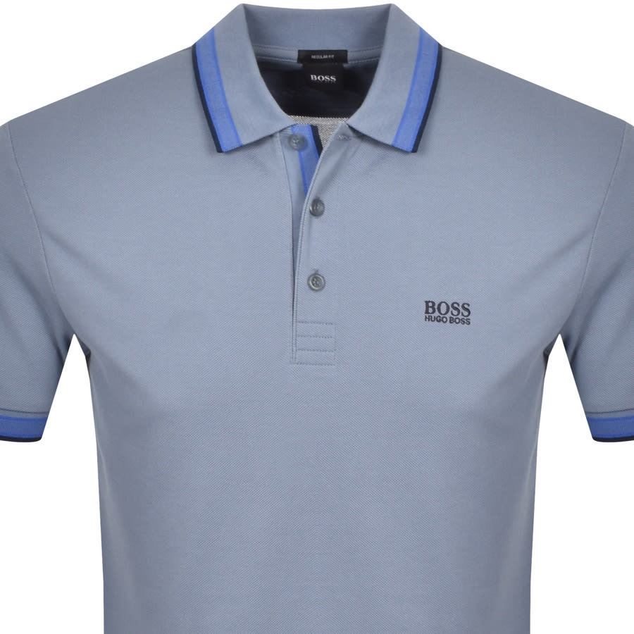 Alternative Image for ProductBOSS Paddy Polo T Shirt Blue2